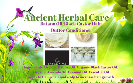 8oz Batana Oil and Black Castor Hydrating Hair  Leave in Conditioner