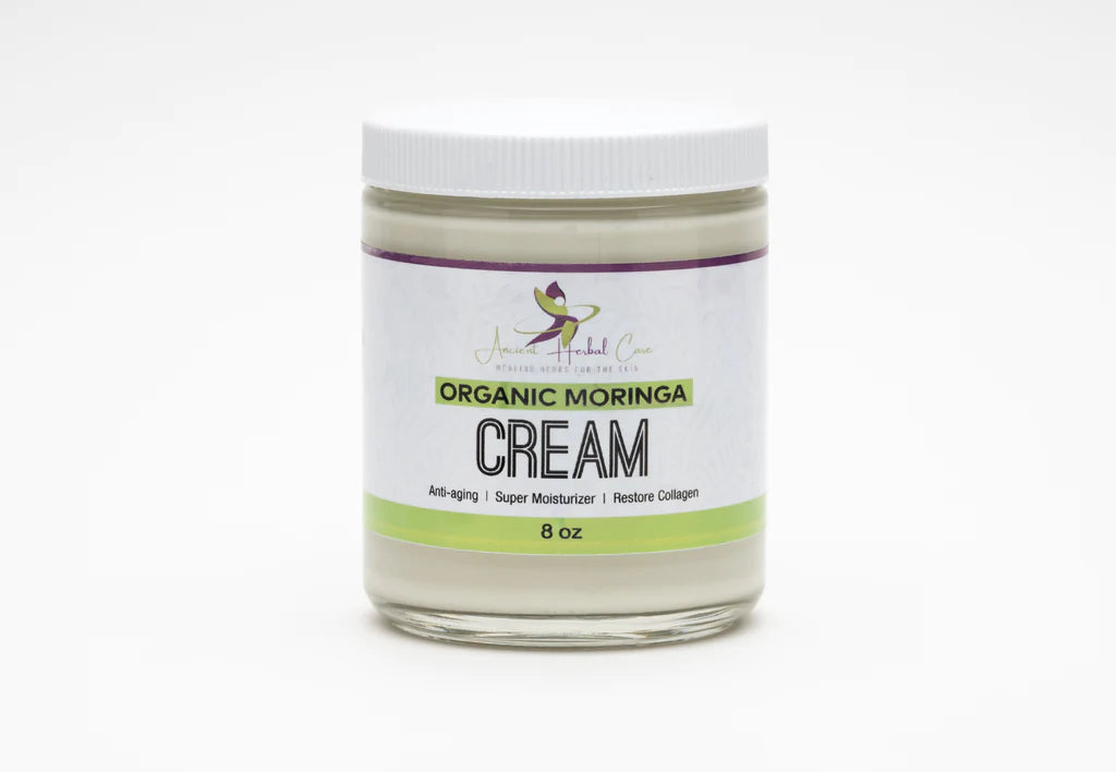 Organic Moringa Cream (Anti-aging, Vit C and A)